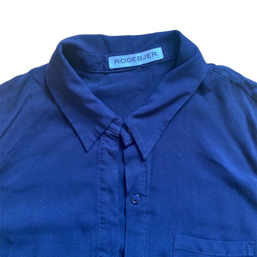 Rodebjer Navy Button Shirt - image 2